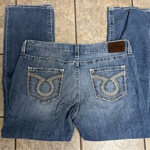 Big Star Men's Blue Boot Cut Jeans